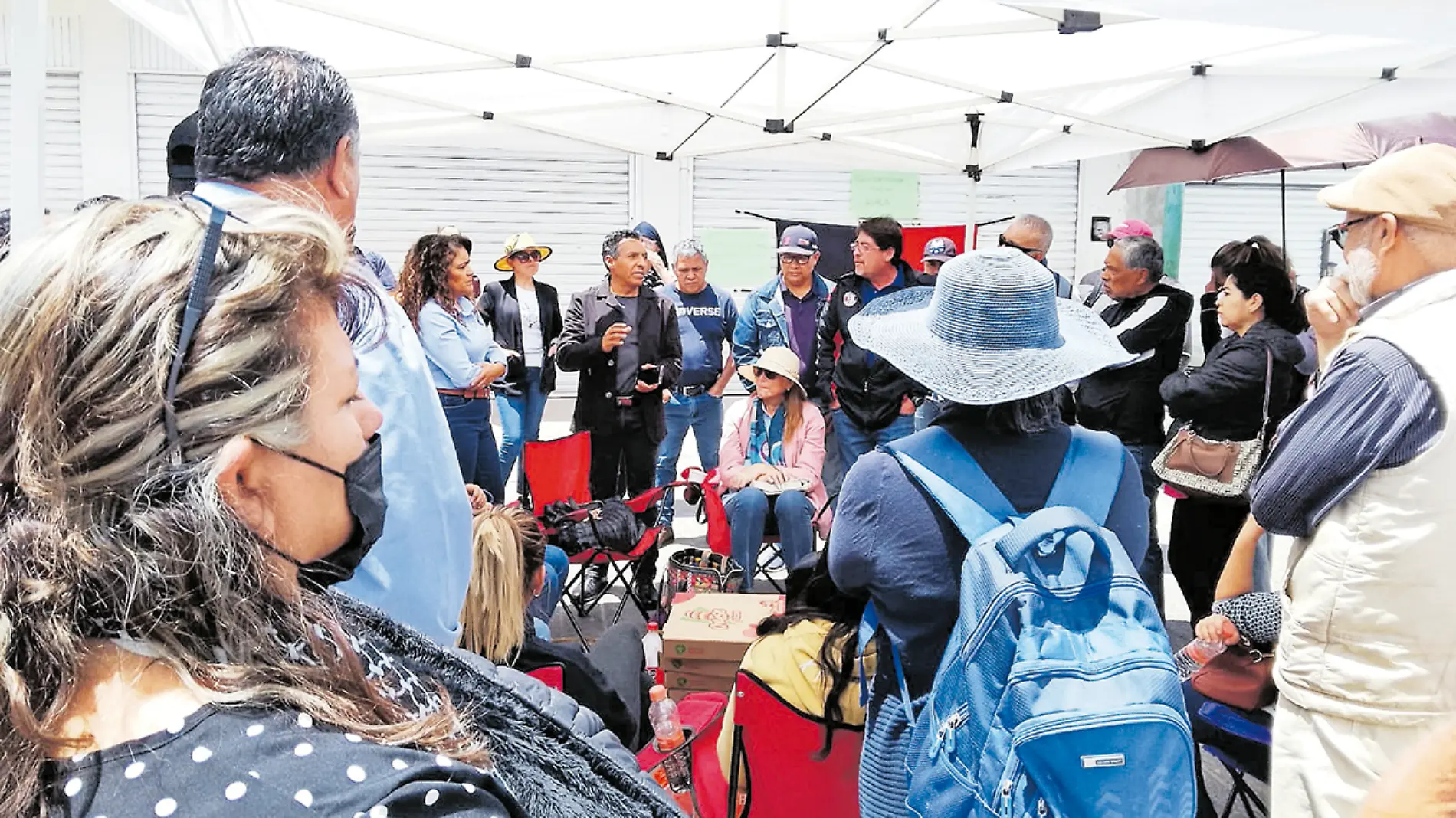 Protesta de profesores